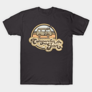 Vintage Camping Van Graphic T-Shirt